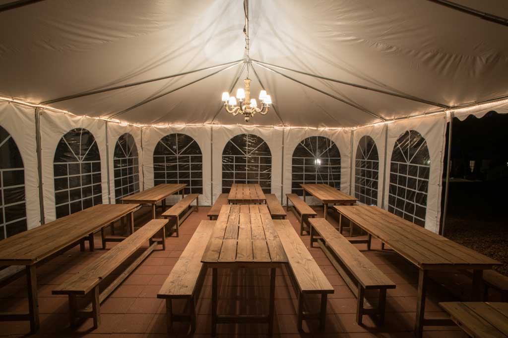 Avery Hotel tent