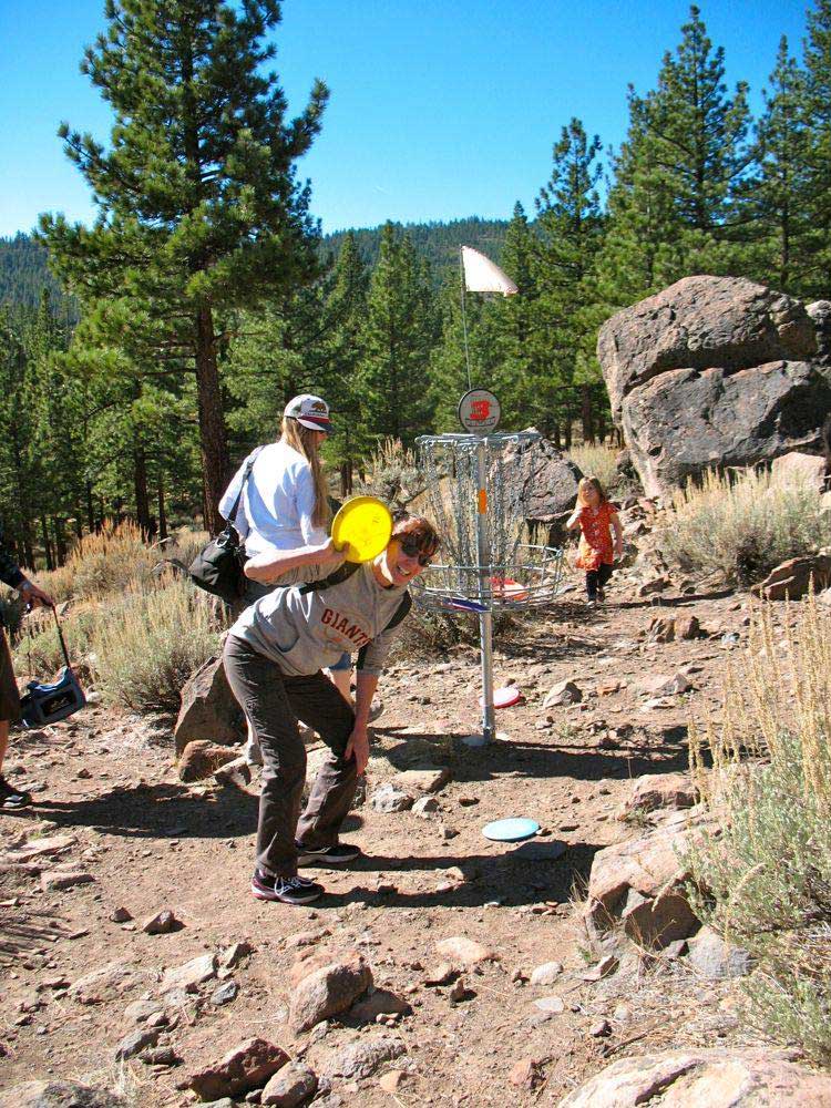 Calaveras disc golf - White Pines