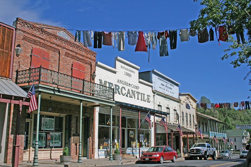 Historic downtown Angels Camp