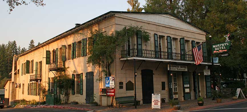 Lodging in Murphys, California