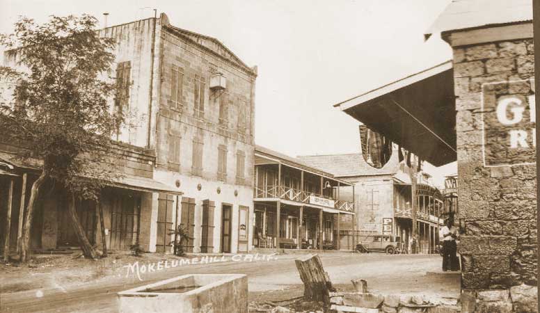 IOOF building Mokelumne Hill