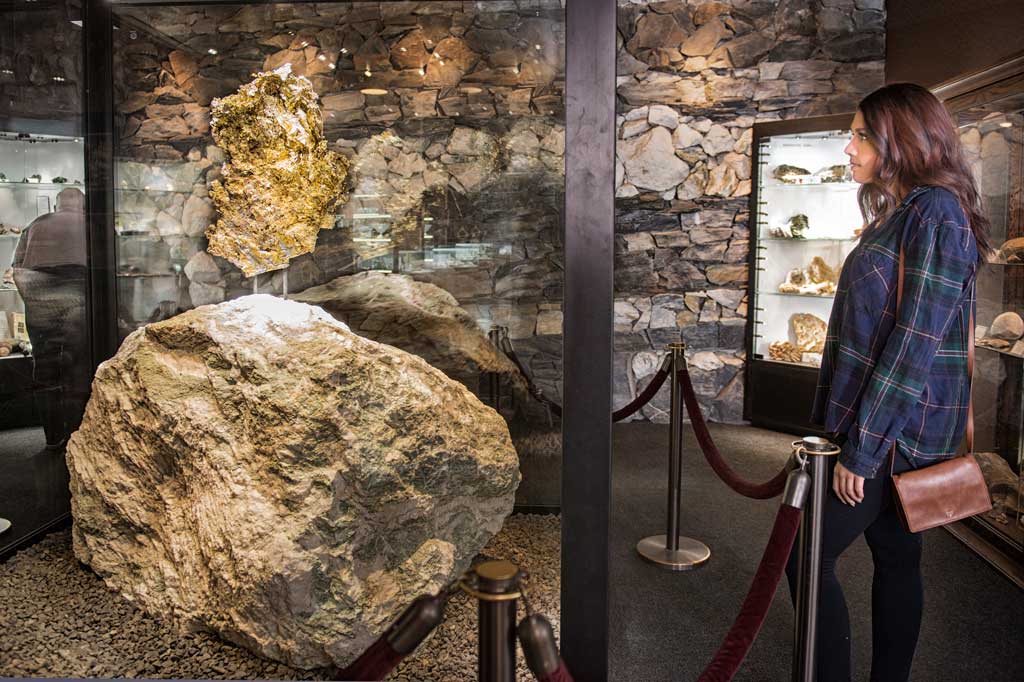 Attractions: Ironstone Heritage Museum gold nugget