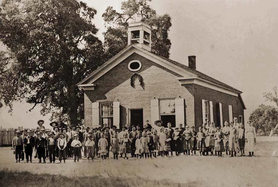 Angels Camp's History & Culture: Altaville School in the 1860s