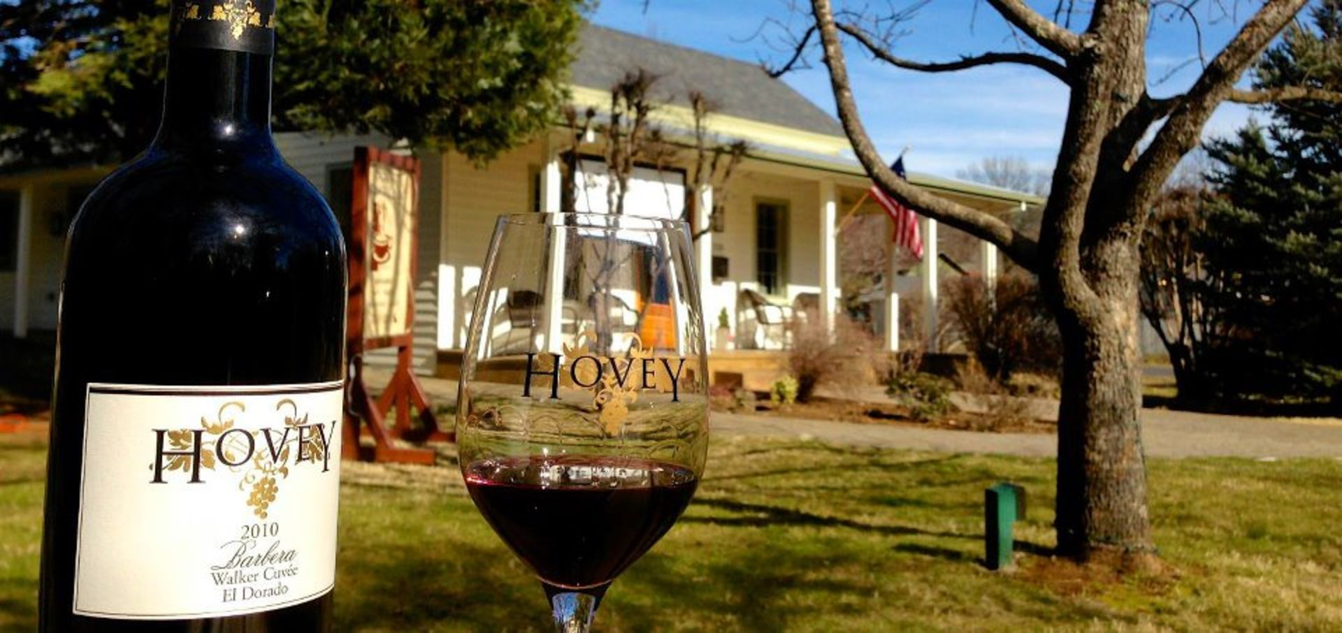 Hovey Winery, Hovey, Hovey Tasting Room, Chuck Hovey