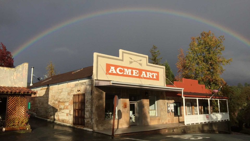 Mokelumne Hill, California history, hauntings and art