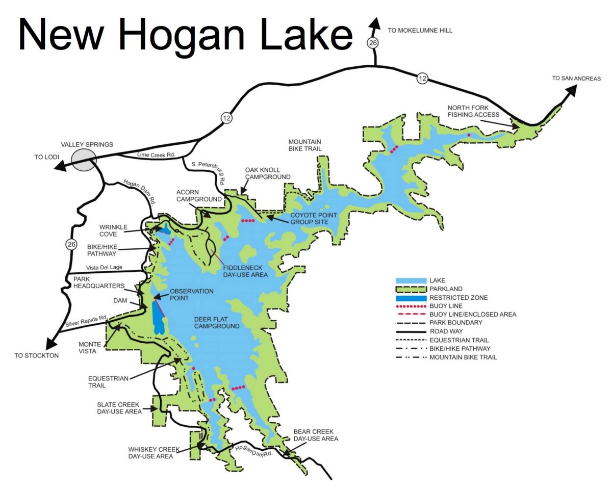 New Hogan Lake outdoor recreation at its best in California Gold Country
