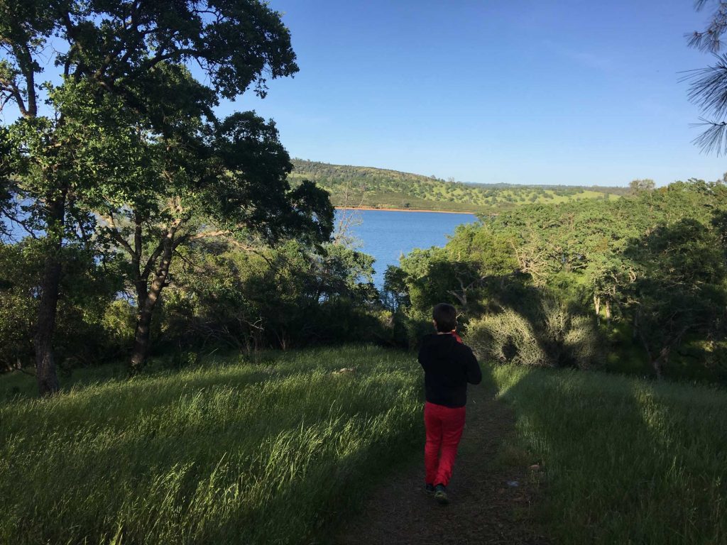 Pardee Reservoir hiking