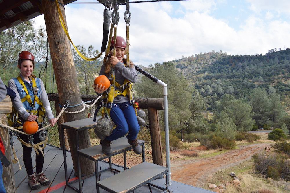 Zip Line Pumpkin Smash | Moaning Cavern Adventure Park