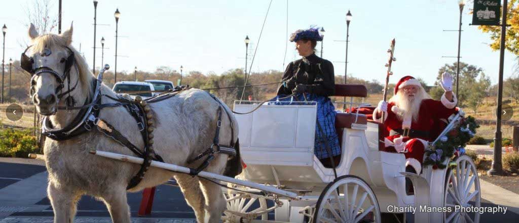 Holiday Magic in Calaveras: Santa at Copperopolis Town Square | Charity Maness