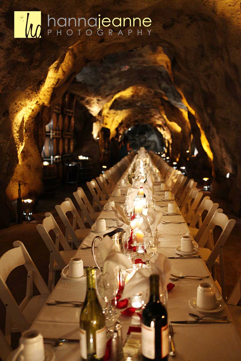 Ironstone wine cave wedding | Hanna Jeanne Photography