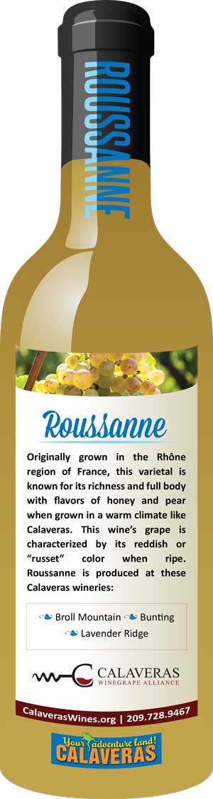 Roussanne bottle