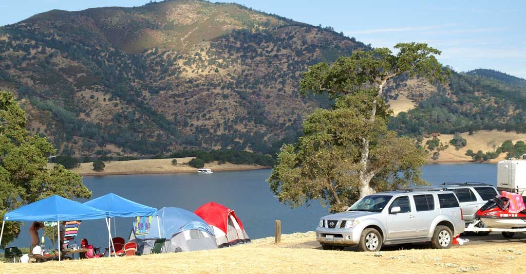 Camping at New Melones