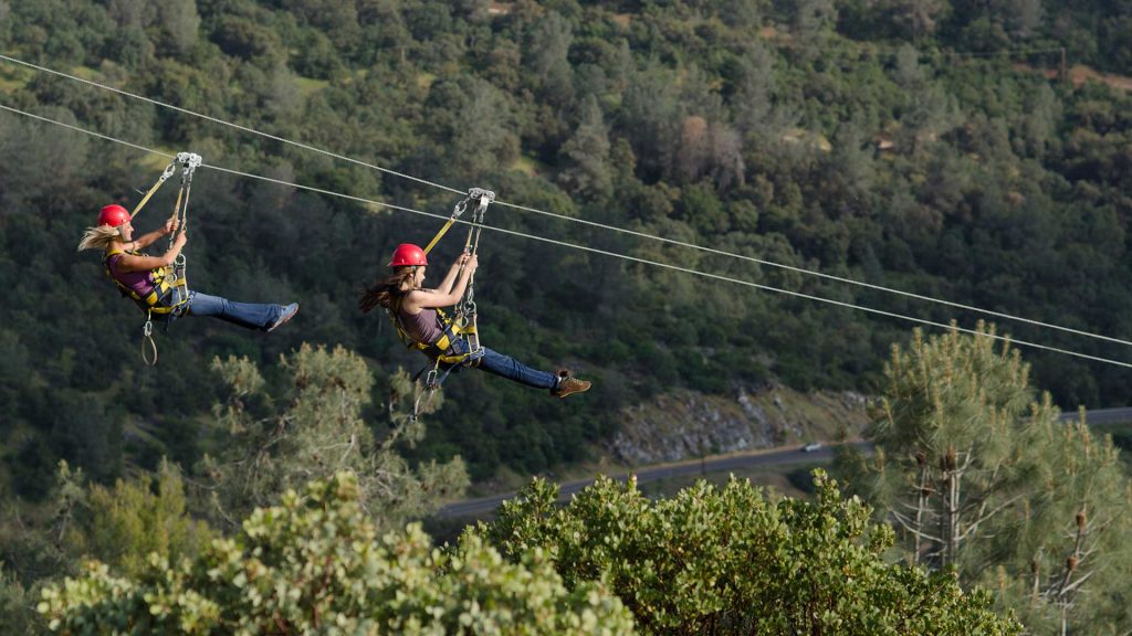 Moaning Cavern Adventure Park Zip Lines