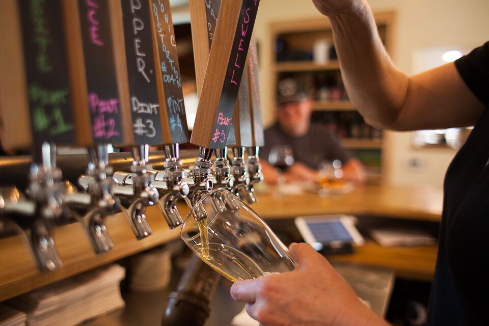 Murphys Pourhouse beers on tap