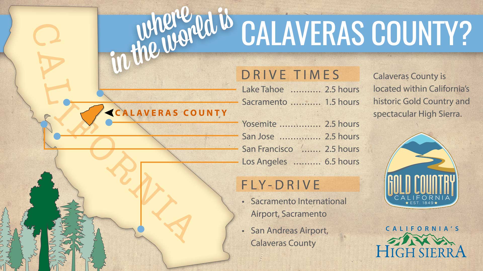 Getting to Calaveras maps and driving directions to Calaveras County