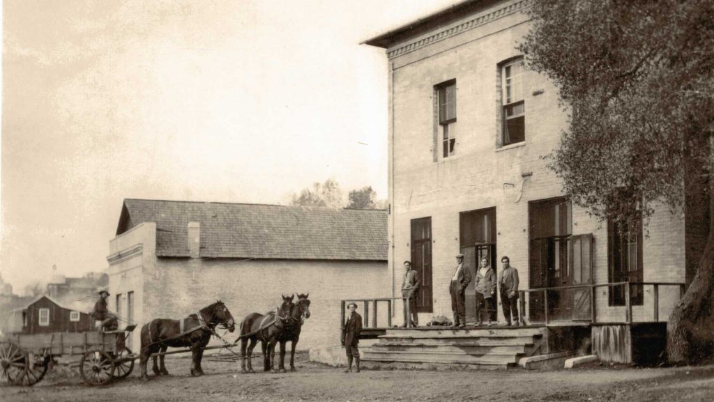 Calaveras history: Reed Store, Copperopolis