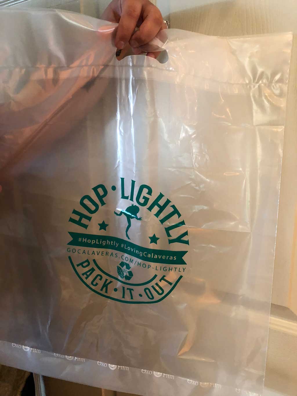 Hop Lightly Pack It Out biodegradable bag