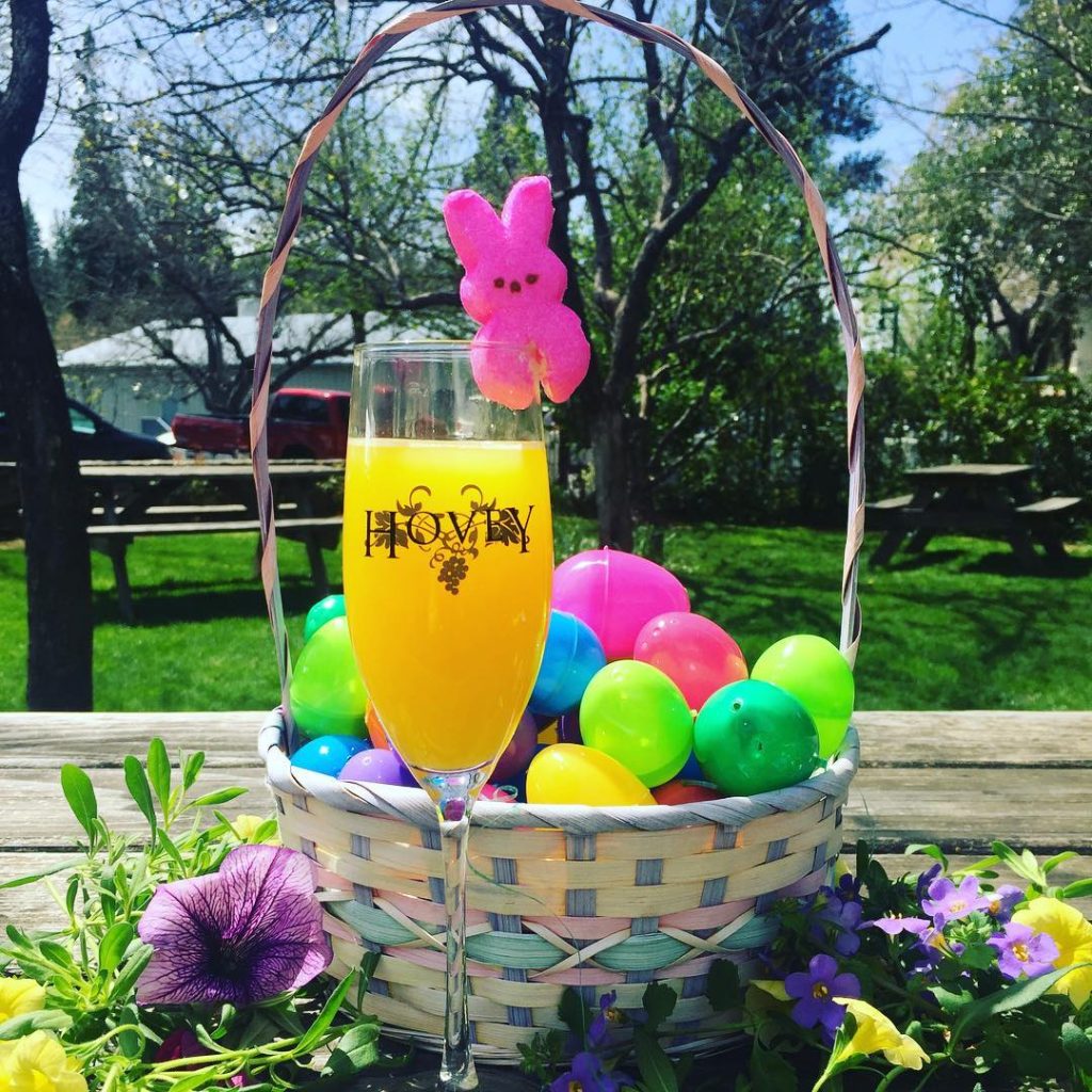 Hovey Winery, Murphys, Easter