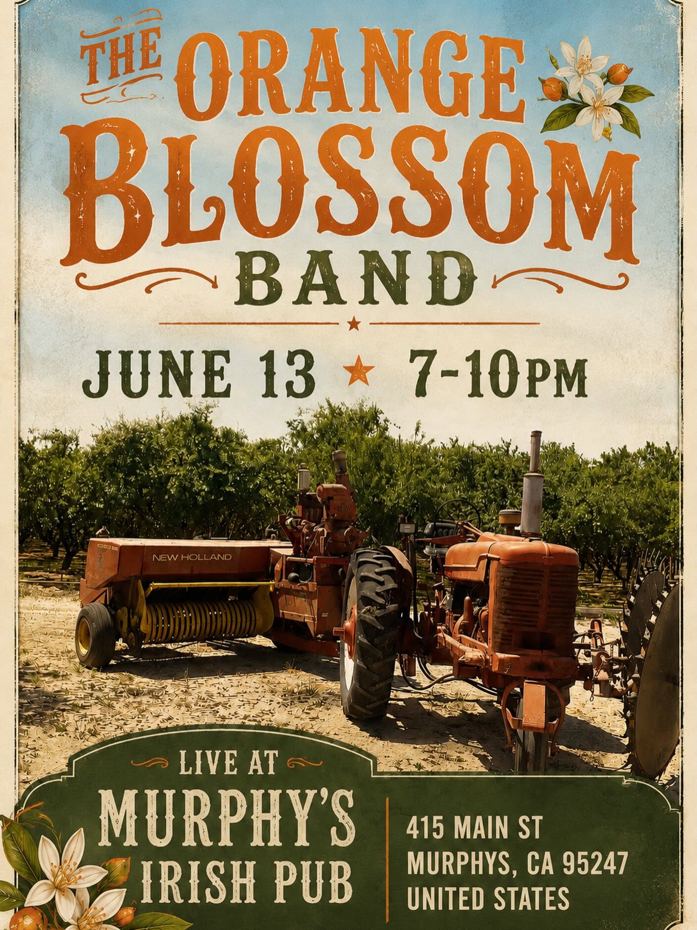 Live Music @ Murphy’s Irish Pub — event poster