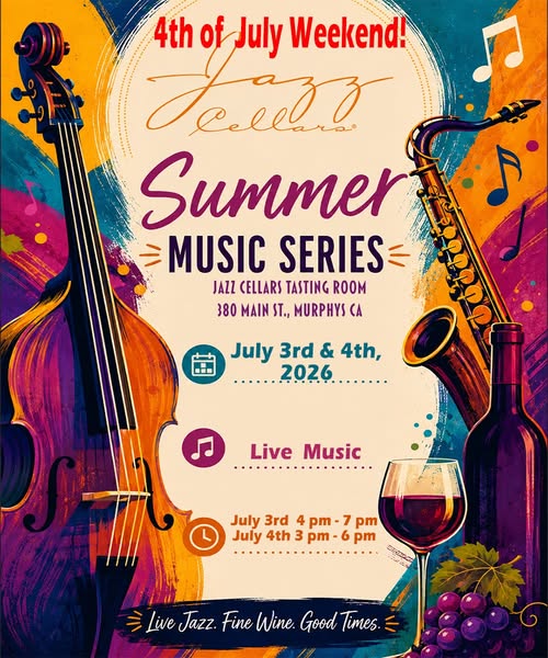 Live Music @ Jazz Cellars — event poster