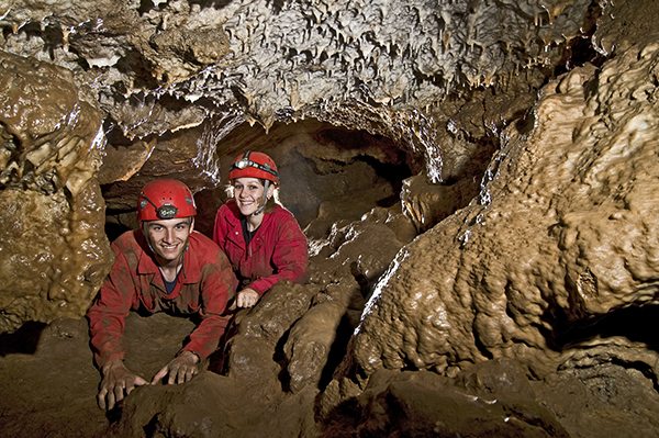 California Cavern caving expedition