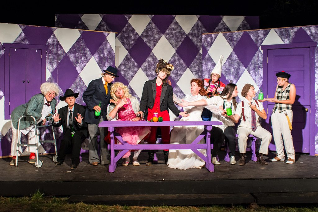 A Scene from Taming of the Shrew at Brice Station | Photo Courtesy of Brice Station Vineyards